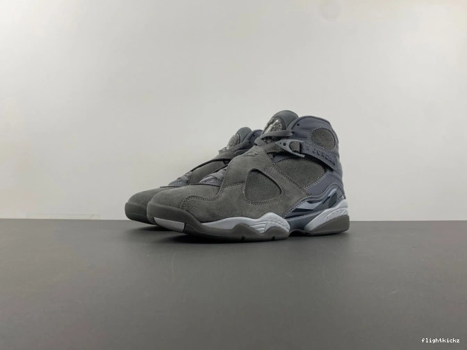Retro Jordan 8 305381-014 Grey Cool 1016